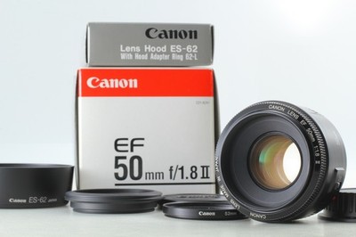 [TOP MINT in Box] Canon EF 50mm f/1.8 II Standard Prime Lens for EF Mount JAPAN