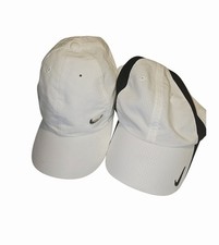 Nike Dri-FIT Adjustable Baseball Cap Hat Whit...