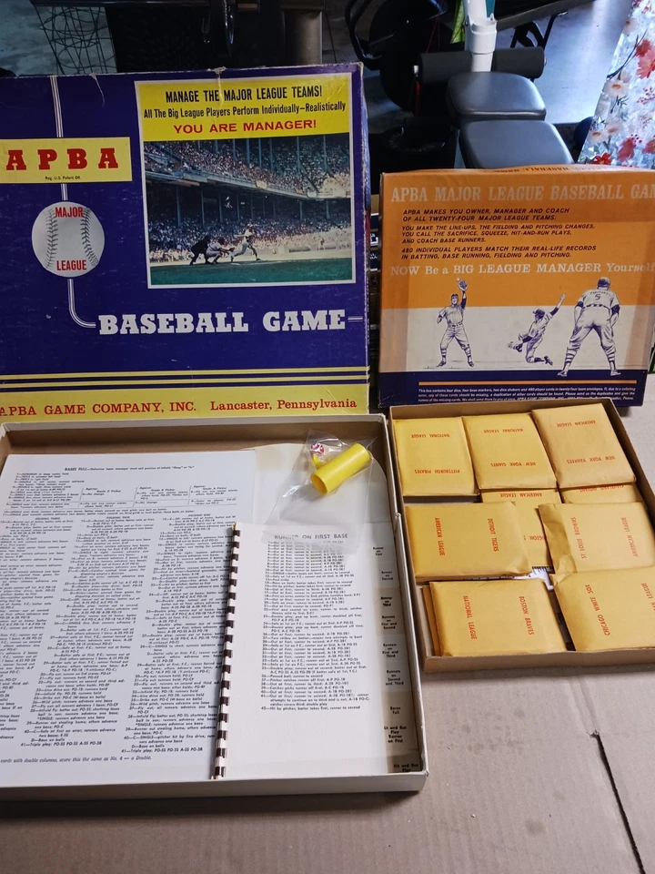 Rare 1950 APBA MLB Baseball Game. Original Cards. 16 Teams, 25 Cards Per Team. - Image 2 of 4