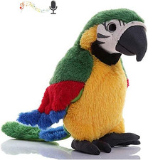 Talking Parrot Speaking Parrot Record Repeats Toy Talking Stuffed Animal Waving