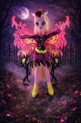 Monster High Bonita Femur Puppe Mattel Freaky Fusion