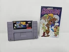 Scooby Doo Mystery (Super Nintendo SNES, 1995) With Comic