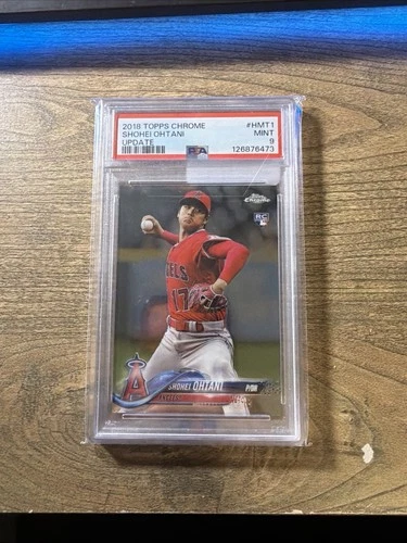 2018 Topps Chrome Update Shohei Ohtani #HMT1 (RC) PSA 9