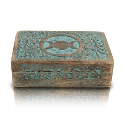 Great Birthday Gift Ideas Handmade Decorative Wooden Jewelry Box Jewelry Orga...