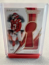 2024 Panini immaculate  Championship Memorabilia Harrison Butker /99 Chiefs 