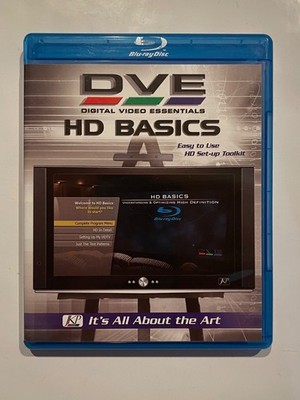 Digital Video Essentials HD Basics Calibration Disc (Blu-ray Disc, 2007)LIKE NEW