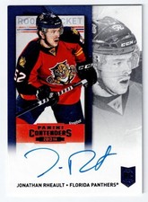 2013-14 Panini Contenders Jonathan Rheault Rookie RC Autograph #156 Panthers