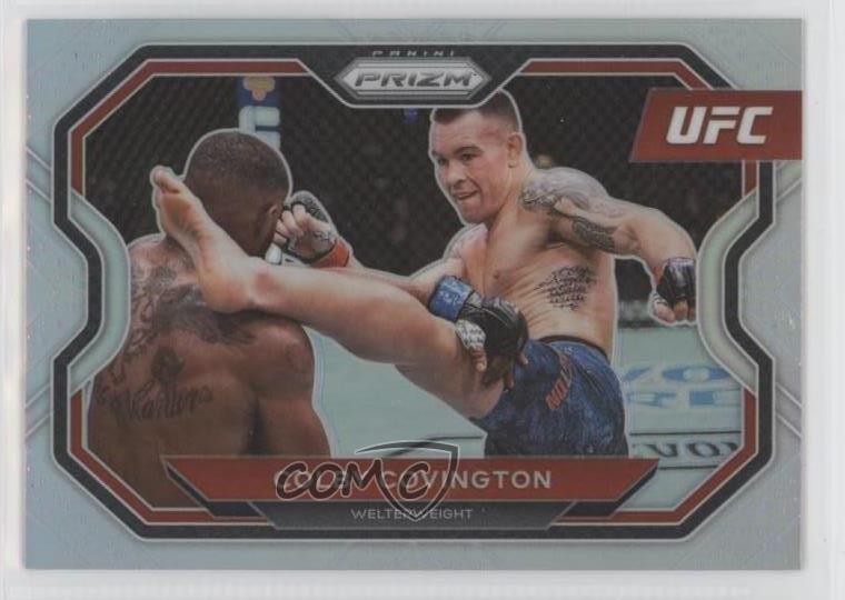 2021 Panini Prizm UFC Silver Prizm Colby Covington #116 0y59