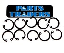 Harley Davidson Piston Pin Lock Ring/Circlip 22258-78 (Set of 10) 1977-1983