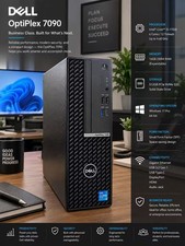 Dell Optiplex 7090 SFF i5-11500 16gb Ram 512gb SSD UHD W11P Desktop Computer