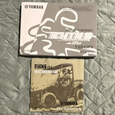 Yamaha 450 Rhino Side x Side Owner’s Manual 2007-2009