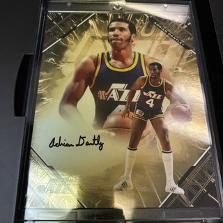 2026 Fanatics NBA Emanate HOF Adrian Dantley Autograph Gold /50 Utah Jazz