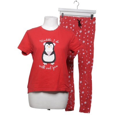 Threadbare, Pyjama, Größe: 38, Baumwolle, Rot/Mehrfarbig, Print #O7F