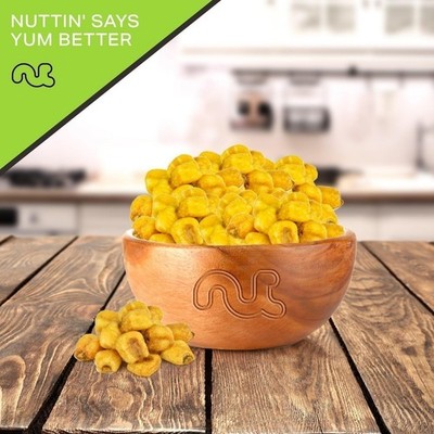 Roasted Salted Corn Nuts   Crunchy Snack Toasted Kernels Kosher Fresh Pack