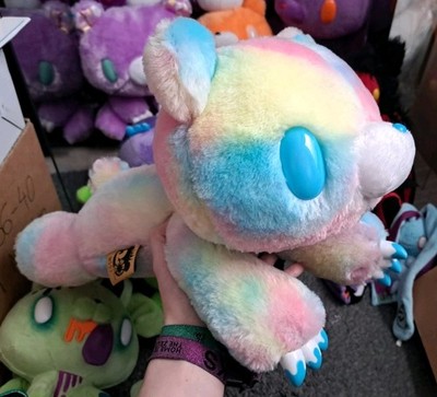 Gloomy Bear Pastel Rainbow Fantasy Fur Lying Blue ver. Chax GP CGP557 Taito  ︎