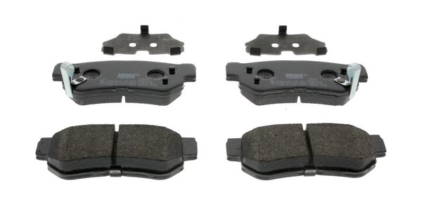 Bremsbelagsatz Scheibenbremse Premier ECO Friction Ferodo FDB1606 FüR GD FÉ Getz-image