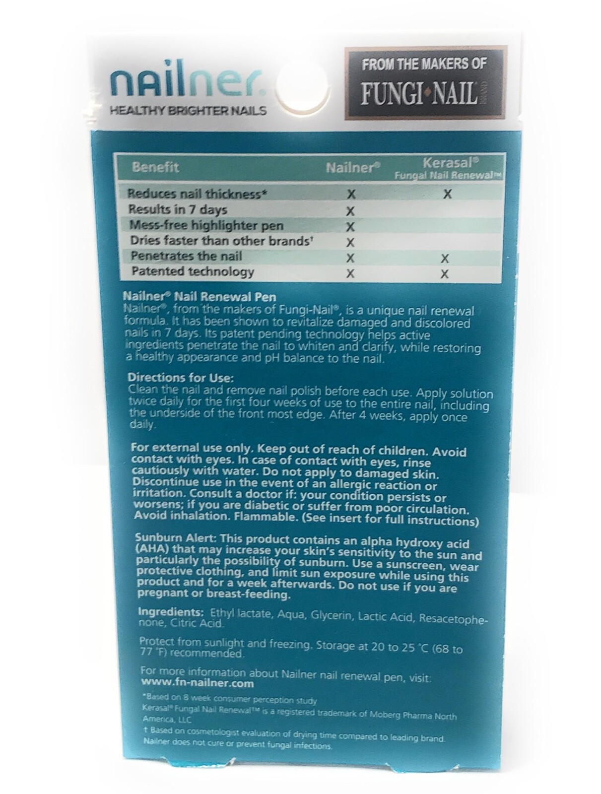 Fungi Nail Nailner Renewal Pen Treatment 0 125oz 053076180527dt For