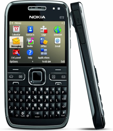 Nokia E72 - Zodium schwarz (entsperrt) Smartphone - Bild 1 von 5