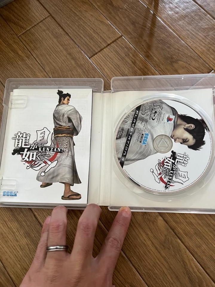 RYU GA GOTOKU KENZAN Sega Yakuza Miyamoto Musashi Sony PS3 Game Japan F
