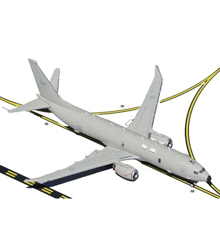 EMBRAER ERJ-175 AIRCRAFT ALASKA/WASHINGTON HUSKIES 1/200 BY