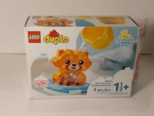 LEGO DUPLO Bath Time Fun Floating Red Panda 10964 - Easy To Clean - Toy