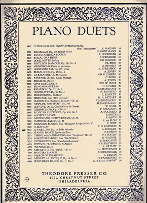 ''Le CARILLON - Polka Brillante'' by Leon Ringuet, Op.19 Polka Mazurka- 7Pgs.1930