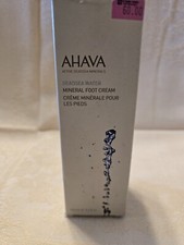 Ahava Dead Sea Mineral FOOT CREAM 3.4 Fl Oz NEW
