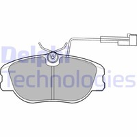Delphi LP875 Bremsbelagsatz, Scheibenbremse FüR Alfa Romeo Fiat Lancia