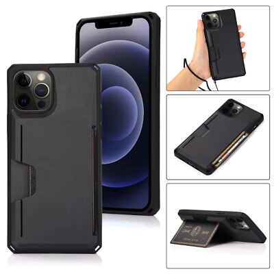 Handyhülle Schutz Hülle Handy Tasche Case Cover Hardcover Hardcase Kartenfach