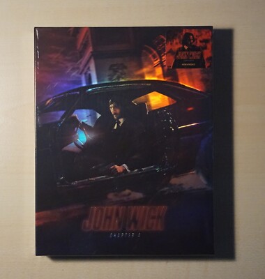 John Wick 4 Novamedia Fullslip B Blu-ray Steelbook New & OVP Sealed OOP