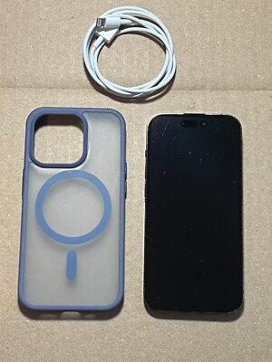 Apple iPhone 14 Pro - 256GB Space Black Unlocked A2650 (CDMA + GSM) Read