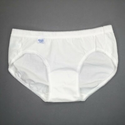 Sloggi Basic Mini Damen Slip aus Baumwolle Weiß Neu