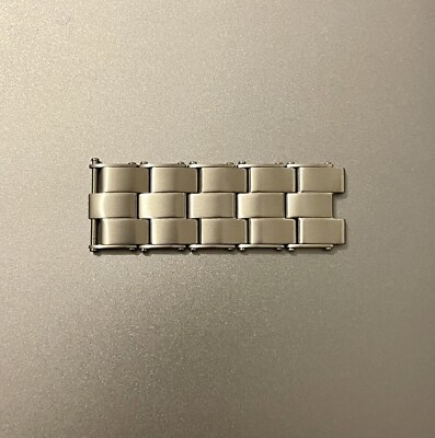 5 Maillons Solides Pour Bracelet Forstner Rivet - Argenté, Acier Inox, Occasion