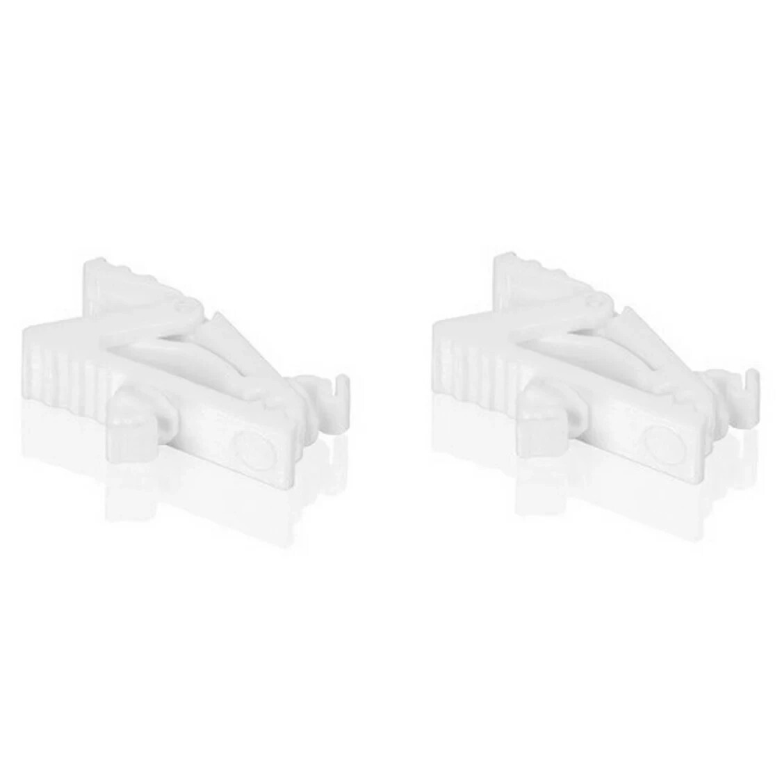 Countryman E6CLIPB Collar Attach Custom White Cable Clip Set