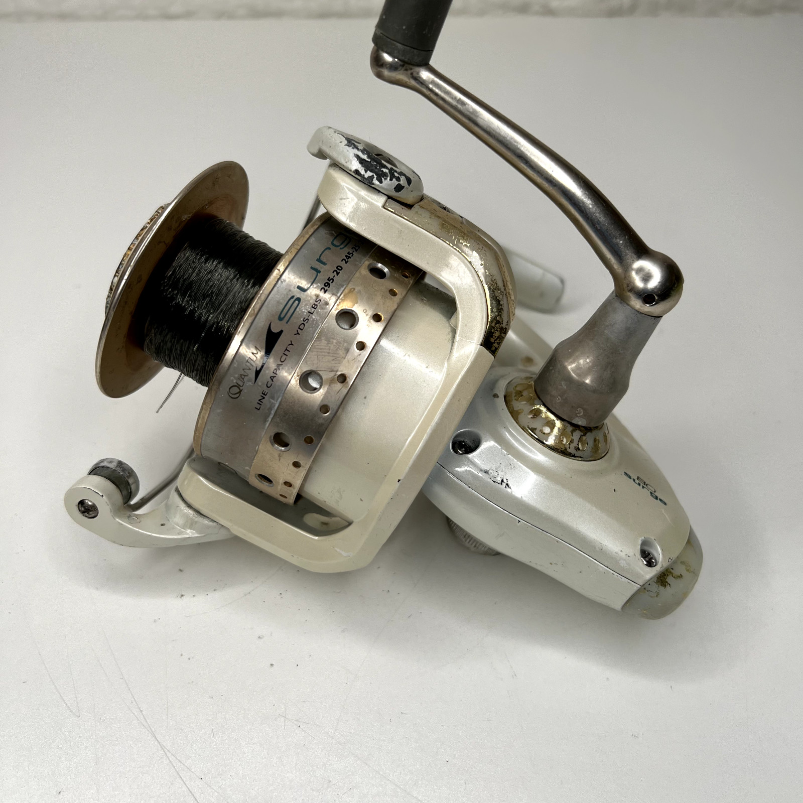 Quantum Surge 80 Ocean Spinning Reel 20-30lbs *Rough Looking, Works*