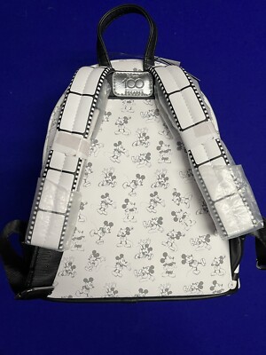 Loungefly Disney Parks Mickey Steamboat Willie Disney 100  Backpack NWT NWT - Loungefly / Disney - Mickey Steamboat Willie Mini  main image 3