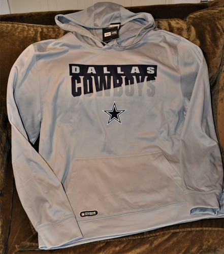 Dallas Cowboys hoodie sweatshirt men's XL New Era Combine NEW WITH TAGS gray