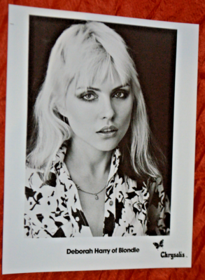 BLONDIE Debbie Deborah Harry Vintage US Chrysalis Promo Press 8x10