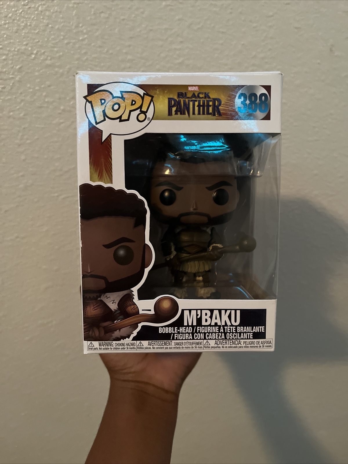 Marvel 33283 Pop Bobble Black Panther 