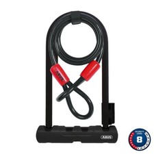 Abus Ultra 410 + Cobra Loop U-Lock Key 12mm 1...
