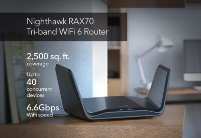 NETGEAR Nighthawk RAX70 Tri-Band Wi-Fi 6 Router