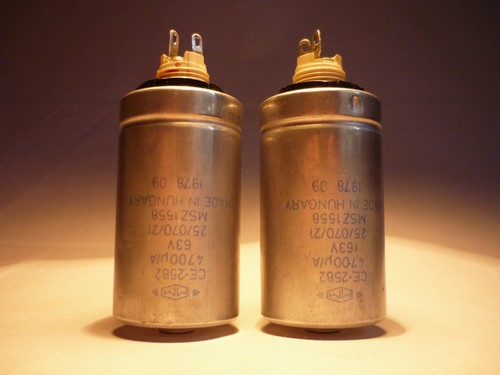 2pcs. CE-2582 Capacitors 4700uF 63V  Pulled