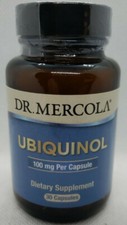 Dr. Mercola Ubiquinol CoQ10 100mg, 30 capsules