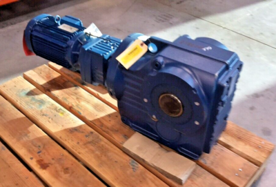 SEW EuroDrive KA97/T-R57-DRN100LM4/DH-199 Gear Motor 3hp 230/460V
