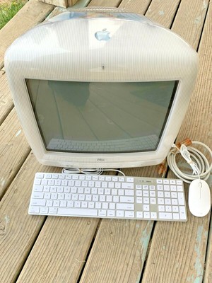 Vintage iMac G3 M5521 OS 9.1 Special Edition Flower Power Computer