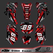 Yamaha YZF250-450 2006 2007 2008 2009 yzf450 yz250f yz450f graphics kit stickers