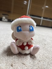 banpresto Pokemon Xmas Mew Santa Plush Stuffed 1998 special edition NWT Rare
