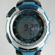 CASIO Pro Trek PRG-110CJ Tough Solar Triple Sensor Outdoor Uhr Schwarz