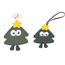 Celebratory Christmas Tree Keychain