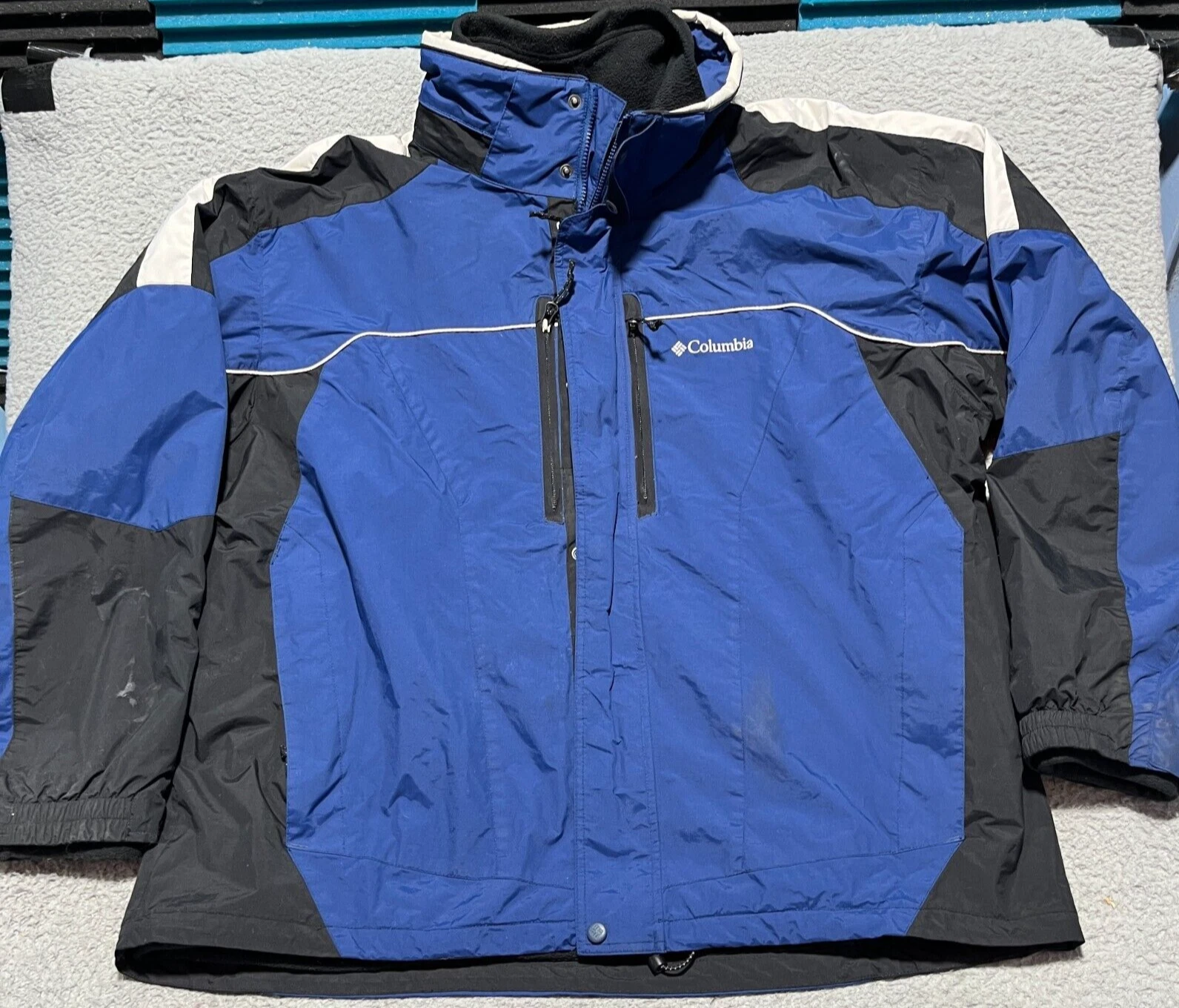Vintage Columbia Bugaboo Jacket Mens 2XL Interchange 3 in 1 Ski Outdoors Snow